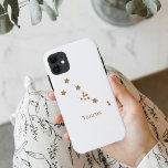 Capa Para iPhone 11 Símbolo Zodiac Moderno Taurus Dourado | Elemento T<br><div class="desc">Símbolo Zodiac Moderno Taurus Dourado | Elemento Terra</div>
