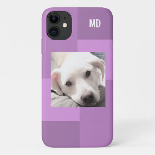 Capa Para iPhone 11 Simples Foto Moderna Design, Quadrado Quadrado, Pu