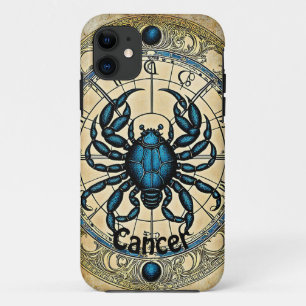 Capa Para iPhone 11 sinal astrológico do cancer