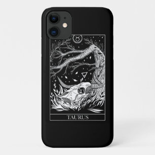Capa Para iPhone 11 Sinal Zodíaco Taurus Tarot Cartão Case-Mate iPhone