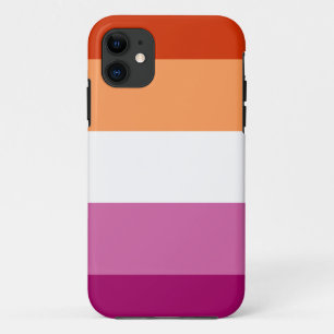 Capa Para iPhone 11 Sinalizador LGBTQ do Orgulho Lésbico