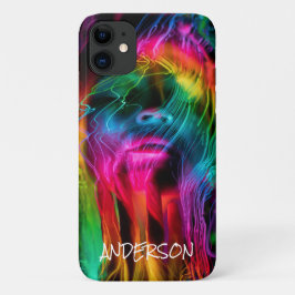 Capa Para iPhone 11 Skateboard Personalizada Moderna Senhora do Arco-í