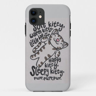 Capa Para iPhone 11 SleepyKittySongCase