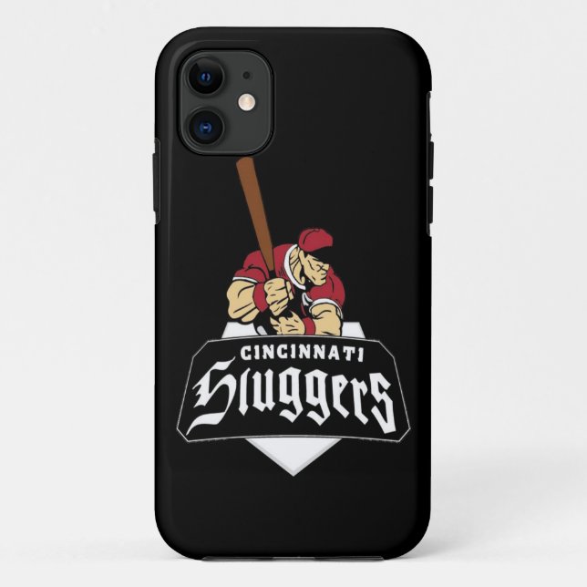 Capa Para iPhone 11 Sluggers de Cincinnati - caso 5S do iPhone 5 (Verso)