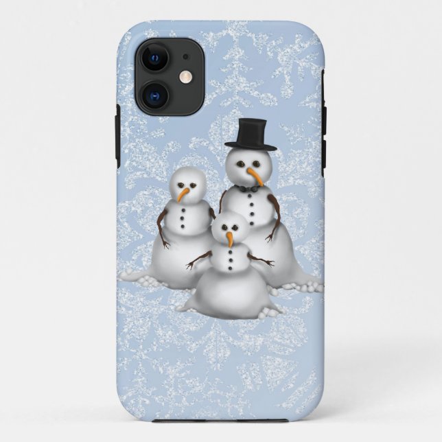 Capa Para iPhone 11 Snowman iPhone 5 mal está lá (Verso)