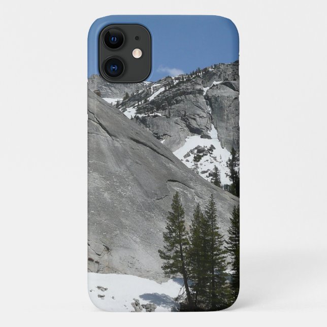 Capa Para iPhone 11 Snowy Granite Domes I no Parque Nacional de Yosemi (Verso)