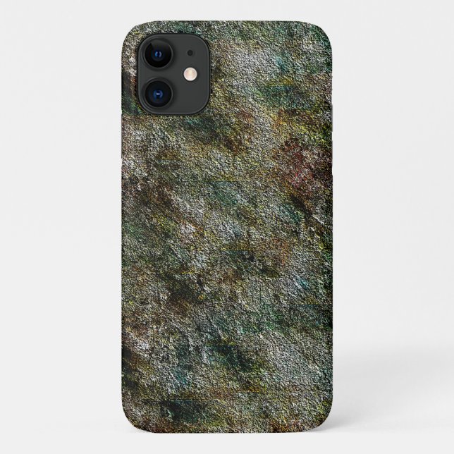 Capa Para iPhone 11 Sobras de tinta spray da cabine de pintura (Verso)