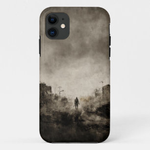 Capa Para iPhone 11 Sobrevivente Solitário Apocalyptic