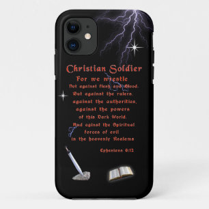 Capa Para iPhone 11 Soldados Cristãos