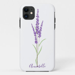 Capa Para iPhone 11 Solteiro Lavanda Personalizado