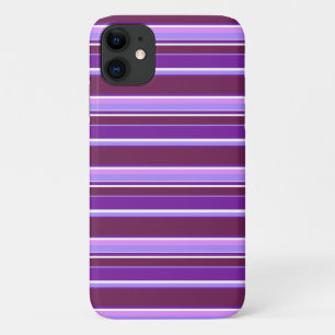 Capa Para iPhone 11 Sombras de listras roxas