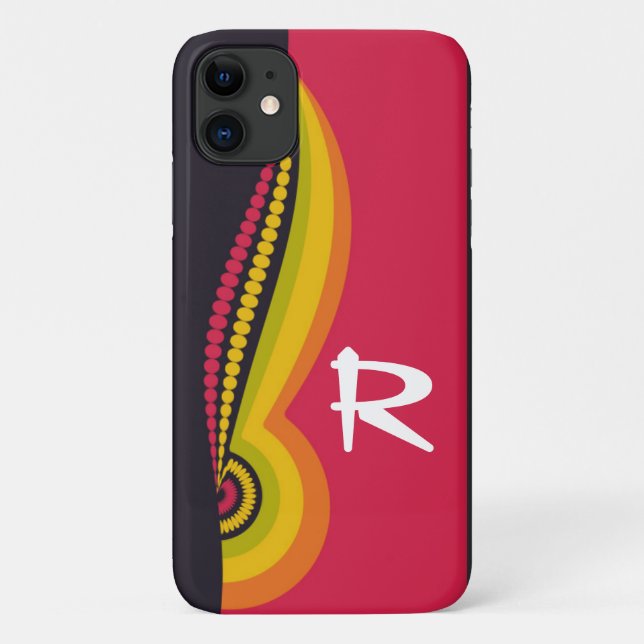 Capa Para iPhone 11 Sons Rasta Cores Funky (Verso)