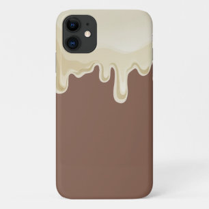 Capa Para iPhone 11 Sorvete de chocolate quente