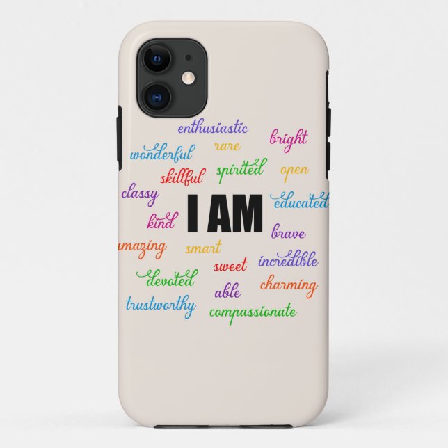 Capa Para iPhone 11 Sou Inspirador, Positivo, Religioso, Cristão (Verso)