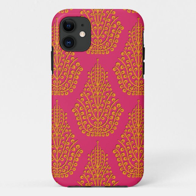 Capa Para iPhone 11 SPIRIT tangerina rosa (Verso)