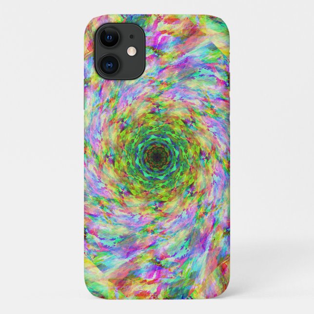 Capa Para iPhone 11 Spray de fogo (Verso)