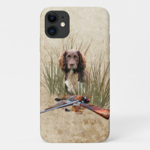 Capa Para iPhone 11 Sprocker Spaniel Teapot Box Gift Box Azulejo Cerâ