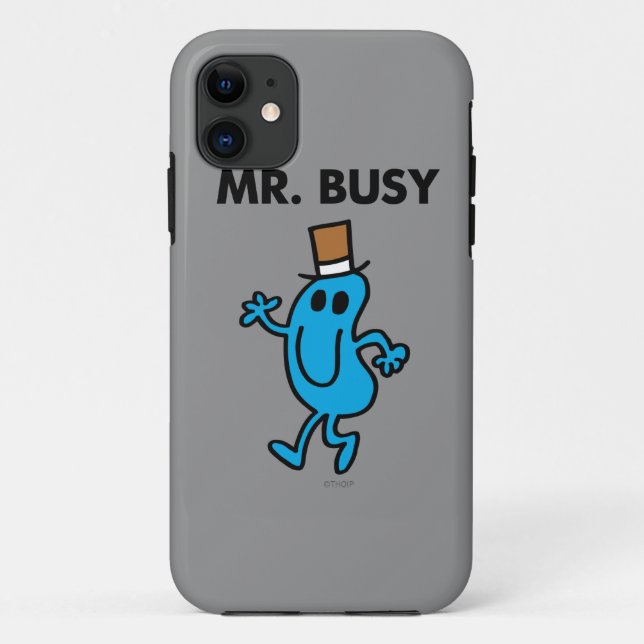 Capa Para iPhone 11 Sr. Busy Waving Hello (Verso)