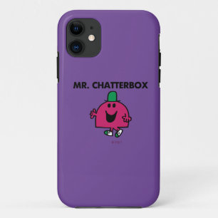 Capa Para iPhone 11 Sr. Chatterbox Waving Hello