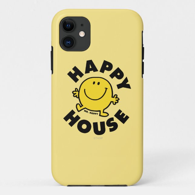 Capa Para iPhone 11 Sr. Happy | Casa Feliz (Verso)
