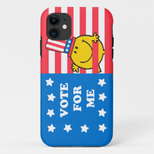 Capa Para iPhone 11 Sr. Happy Vote Em Mim Flag