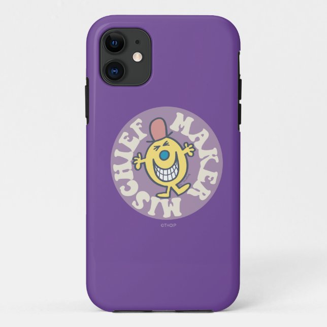 Capa Para iPhone 11 Sr. Mischefe | Maciço (Verso)