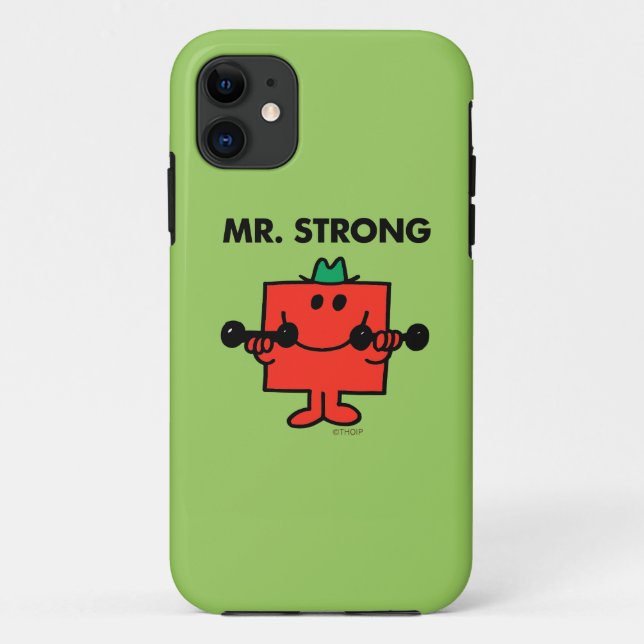 Capa Para iPhone 11 Sr. Strong | Peso de elevação (Verso)