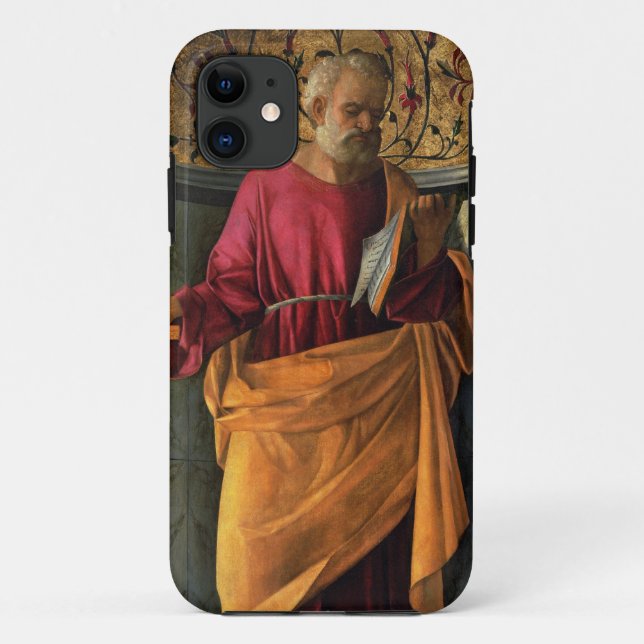 Capa Para iPhone 11 St Peter (tempera em canvas) (Verso)