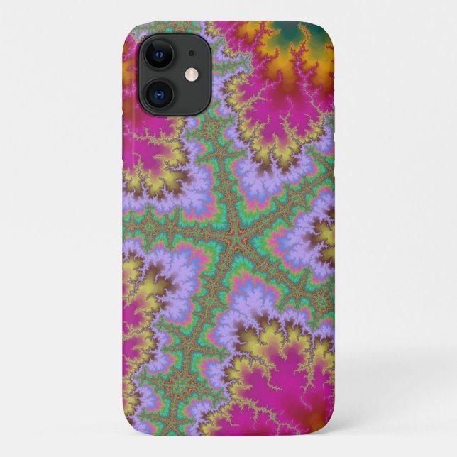 Capa Para iPhone 11 Starfish Rosa Cactus (Verso)