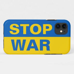 Capa Para iPhone 11 Stop War Ucrânia Ucraniano