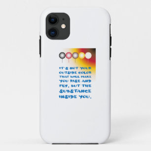Capa Para iPhone 11 Substância interna de uma cor externa
