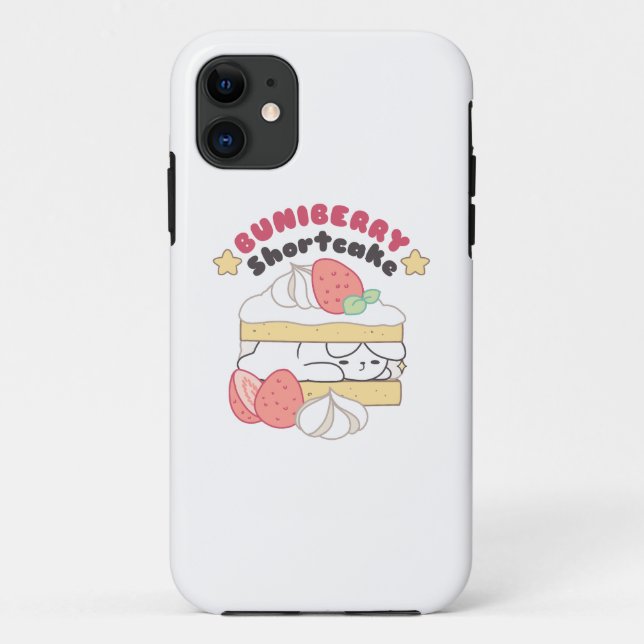 Capa Para iPhone 11 Sugestões Doce: Ataque à Boca de Buniberry (Verso)