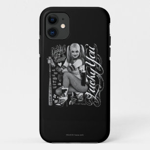 Capa Para iPhone 11 Suicide Squad   Harley Quinn Typography Photo