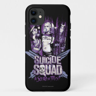Capa Para iPhone 11 Suicide Squad Squad Girls "In Squad We Trust"