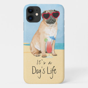 Capa Para iPhone 11 Summer Pug