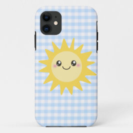 Capa Para iPhone 11 Sun feliz bonito