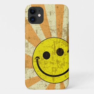 Capa Para iPhone 11 Sunburst sujo retro