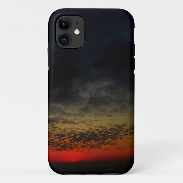 Capa Para iPhone 11 Sunset Antes da Tempestade (Verso)