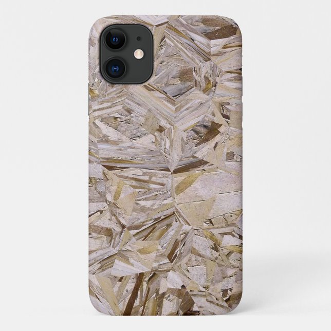 Capa Para iPhone 11 Super Duper Legal OSB Plywood Impressão (Verso)
