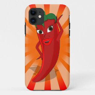 Capa Para iPhone 11 Superestrela do Pepper Vermelho