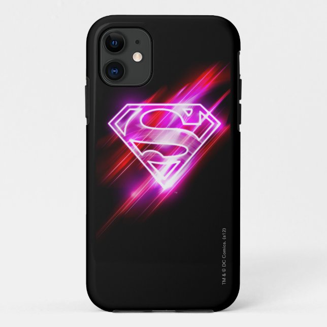 Capa Para iPhone 11 Supergirl Pink (Verso)