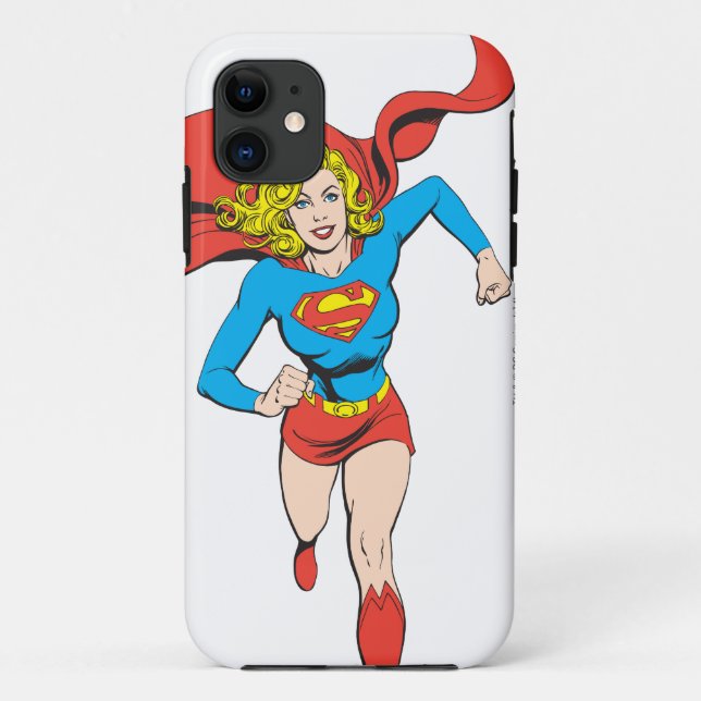Capa Para iPhone 11 Supergirl Ready to Go (Verso)