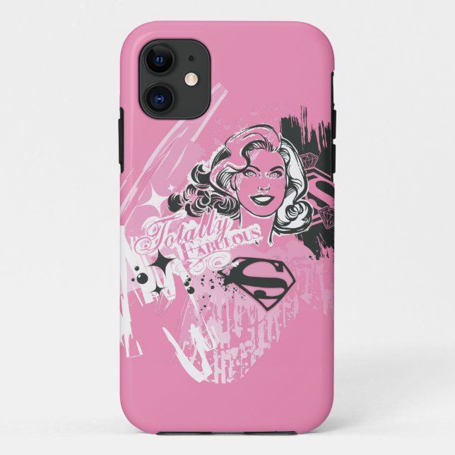 Capa Para iPhone 11 Supergirl Totalmente Fabulosa (Verso)