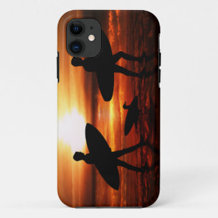 Capa Para iPhone 11 Surfistas Sunset