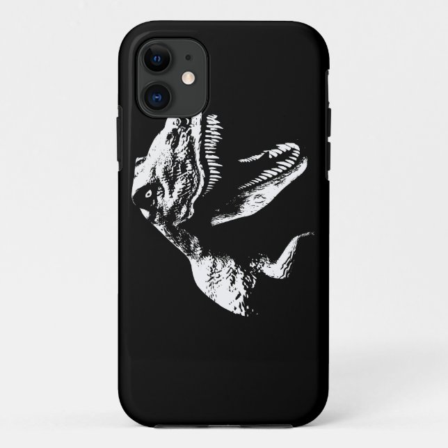 Capa Para iPhone 11 T branco Rex (Verso)