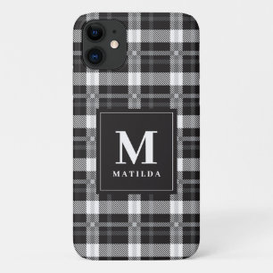 Capa Para iPhone 11 Tartan Xadrez