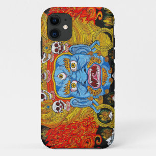 Capa Para iPhone 11 Tatuagem de demônio tibetano oriental Legal