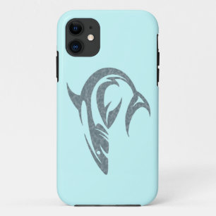 Capa Para iPhone 11 Tatuagem do tubarão