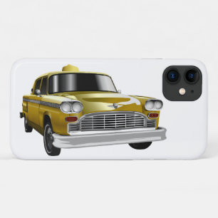 Capa Para iPhone 11 Táxi Amarelo Vintage da Cidade de Nova York