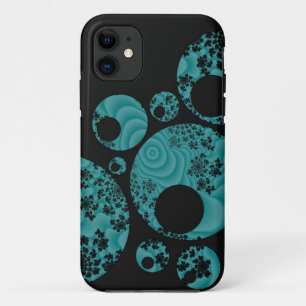 Capa Para iPhone 11 Teal e preto